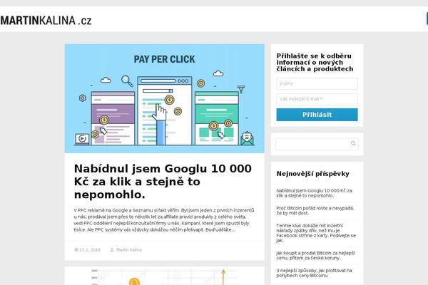 MioWeb theme site design template sample