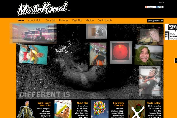 BlankSlate theme site design template sample