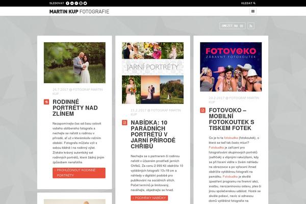 Mk theme site design template sample