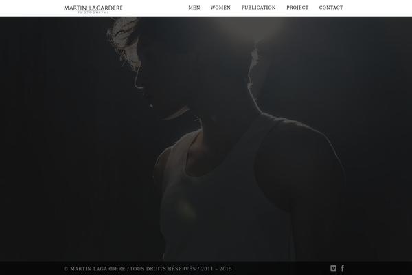 Titan theme site design template sample