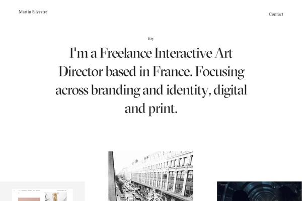 martinsilvestre.com site used Martinsilvestre_v1