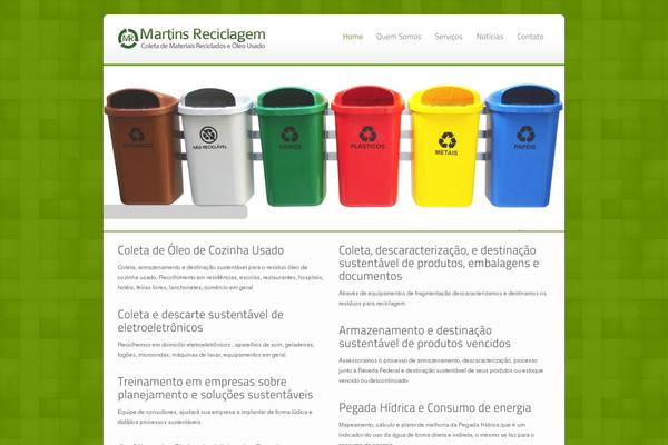 Ecobiz theme site design template sample