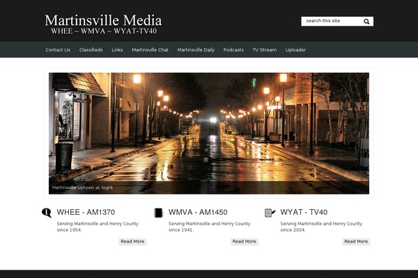 martinsvillemedia.com site used Thememagicpro
