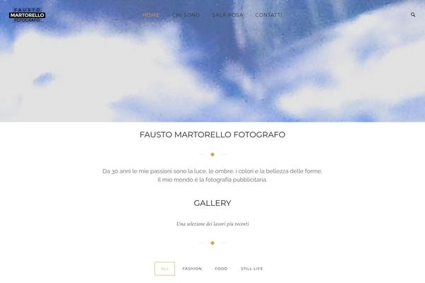 Oshine theme site design template sample