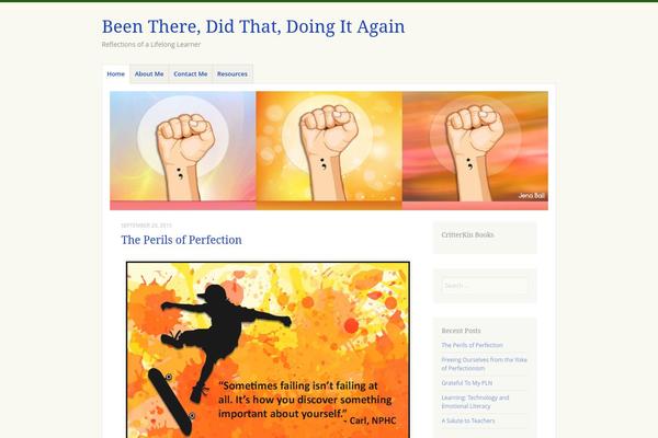 Misty Lake theme site design template sample