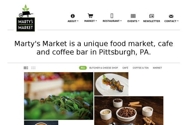 Site using Easy-restaurant-menu-manager plugin
