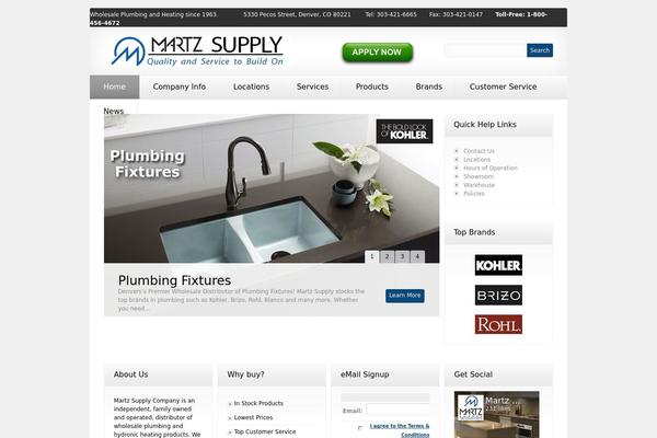 martzsupply.com site used Theme32983
