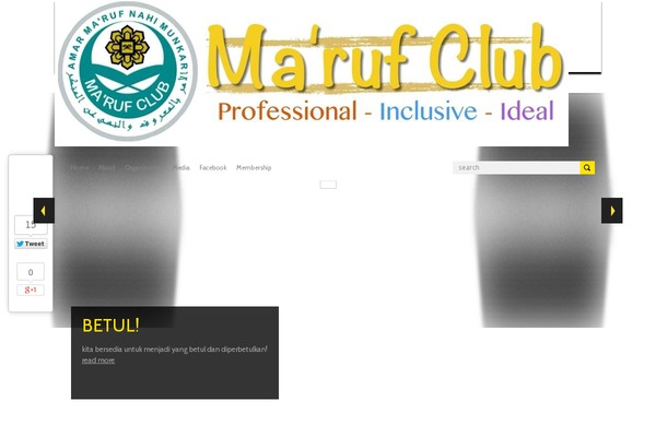 Site using Facebook Simple Like plugin