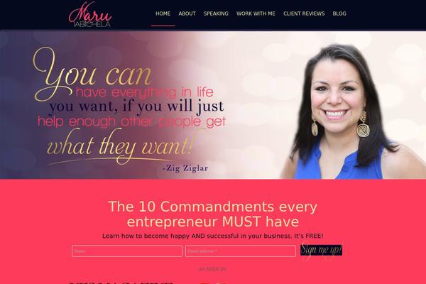 Site using AccessPress Social Share plugin