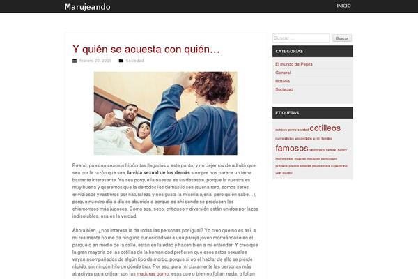 InkMag theme site design template sample