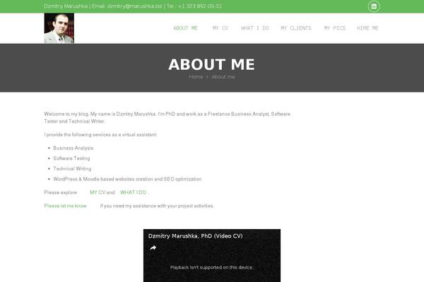 Lorencia theme site design template sample