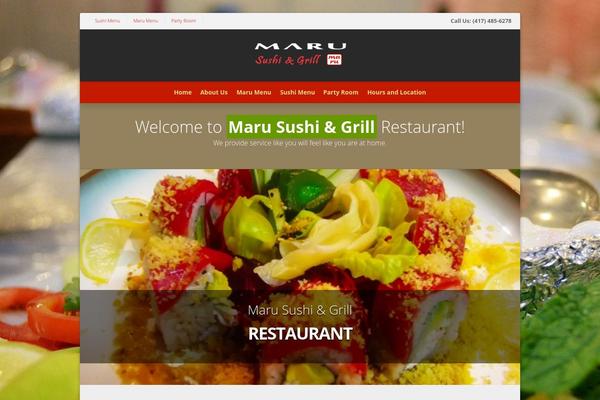 Mataam theme site design template sample