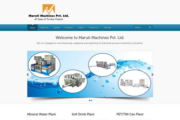 BizWay theme site design template sample