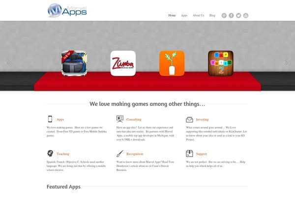 Grizzly theme site design template sample