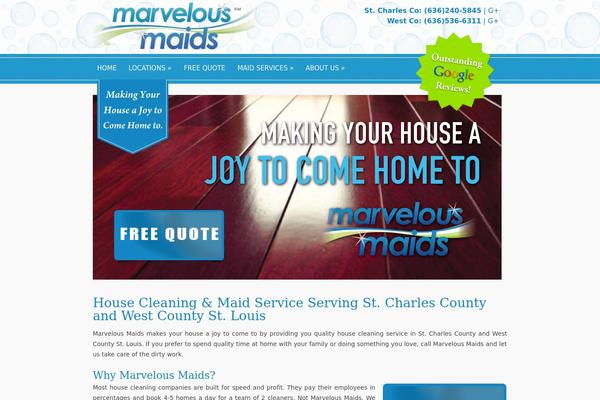 Fusion theme site design template sample