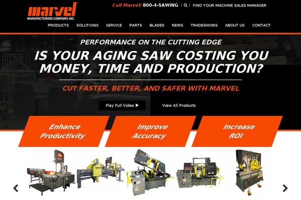 Marvel theme site design template sample