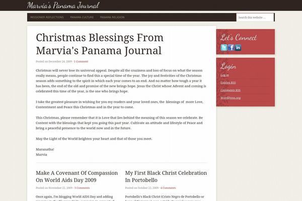 Mocha Child Theme theme site design template sample