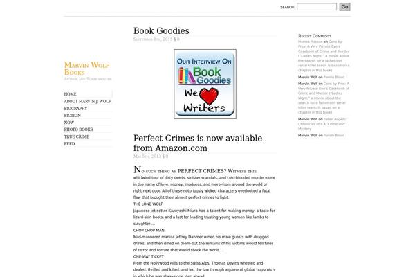 Oulipo theme site design template sample