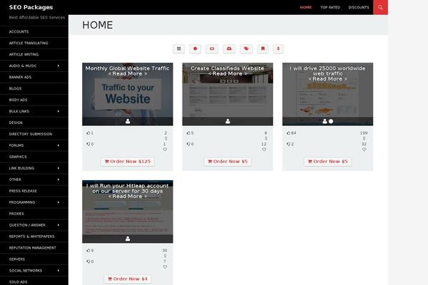 Twentyfourteen Child theme site design template sample