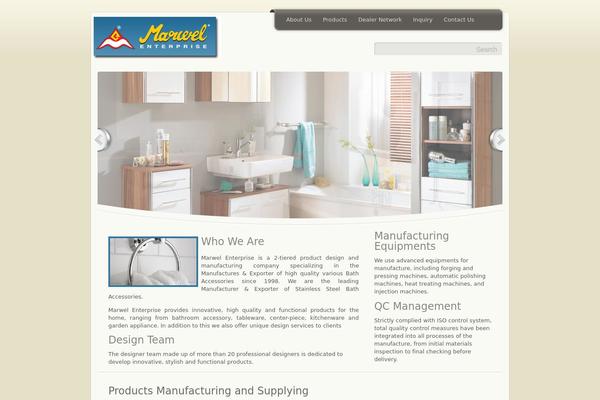 Unite theme site design template sample
