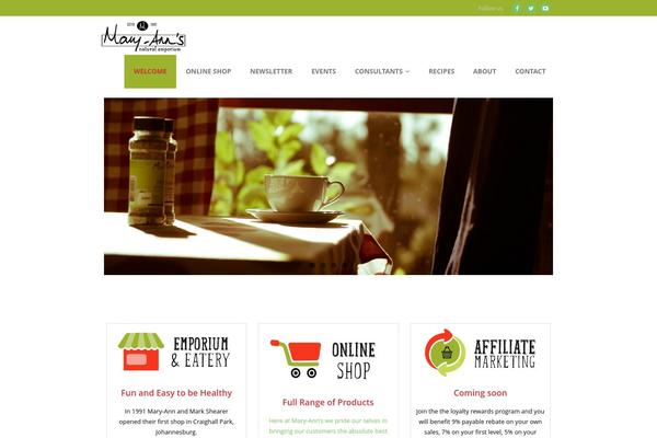 Minamaze theme site design template sample
