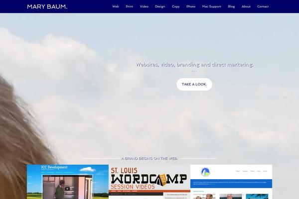 marybaum.com site used Racquetgrid