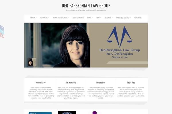 Zenon theme site design template sample