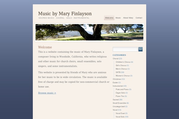 Tropicala theme site design template sample
