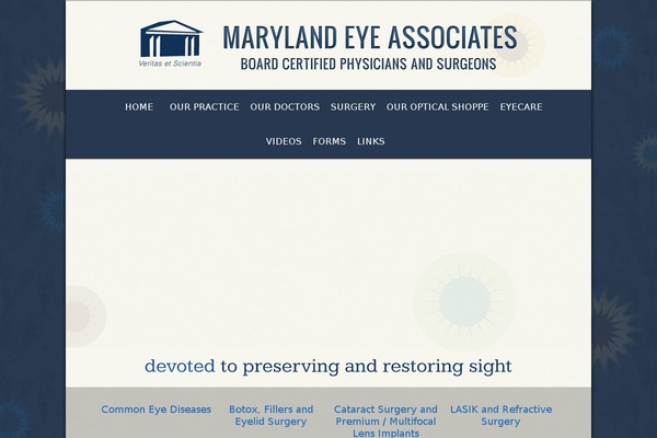 marylandeyeassociates.com site used Mea