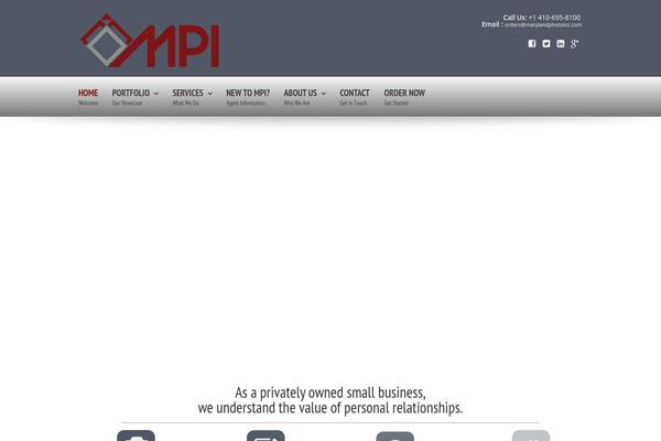 Site using Dzs-portfolio plugin