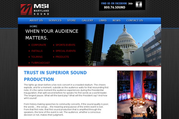Site using Header Image Slider plugin