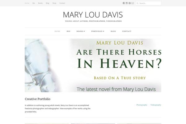 Site using Simple-elegant-portfolio plugin