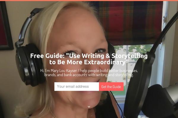 Site using Thrive-ovation plugin