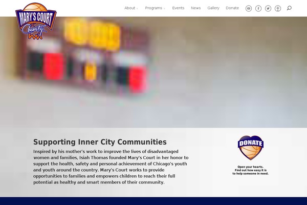 maryscourtfoundation.org site used Divi-2