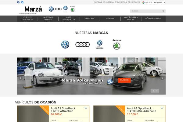 marzaconcesionario.com site used Quadis