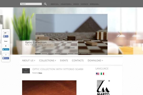 Sweethome theme site design template sample