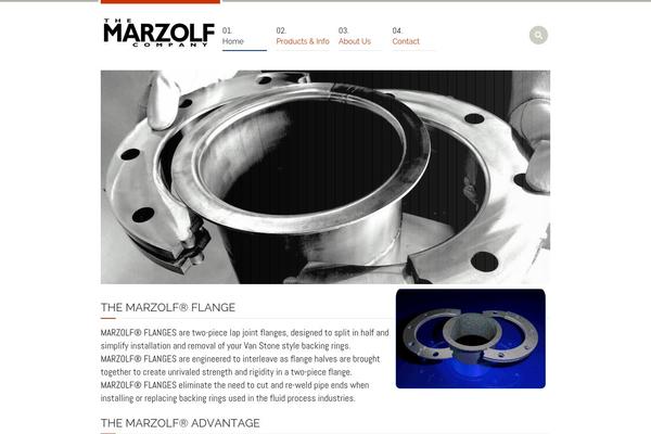 Industrial theme site design template sample