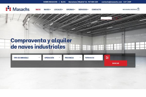 Residence Child theme site design template sample