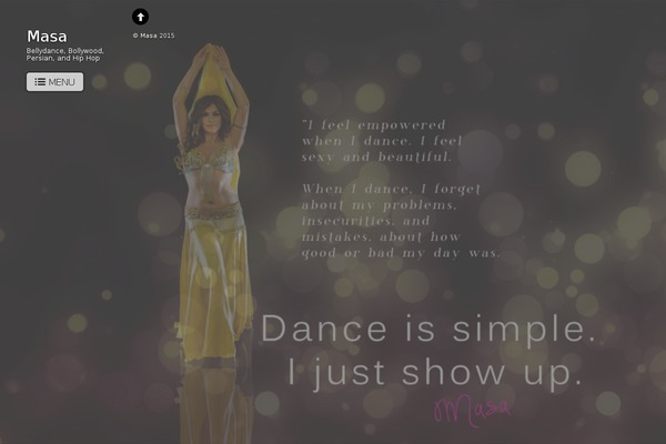 Fullscreen theme site design template sample