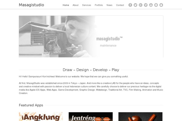 inestast theme websites examples