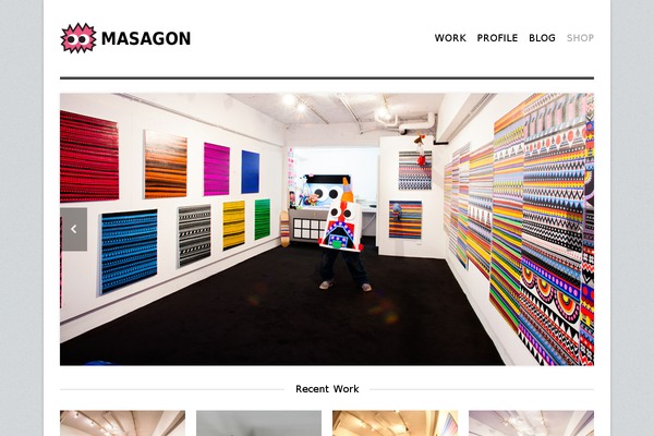Adapt theme site design template sample