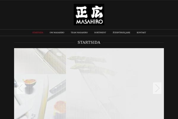 Legenda theme site design template sample