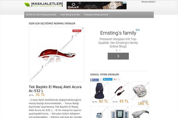 Shelflife theme site design template sample