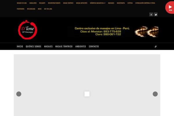 BLACKMAG theme site design template sample