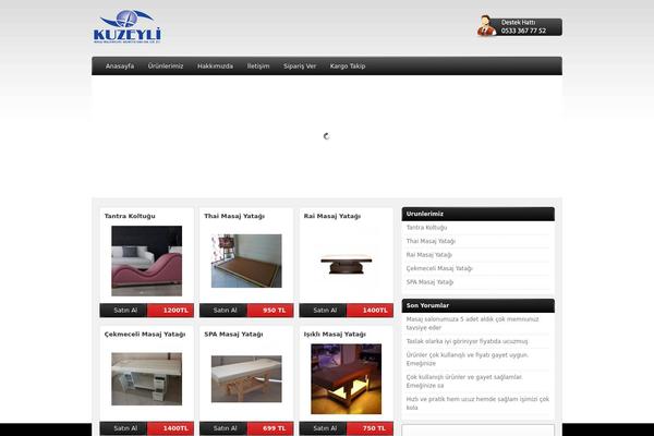 Site using Easing Slider plugin