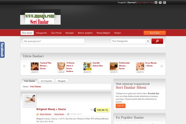ClassiPress theme site design template sample