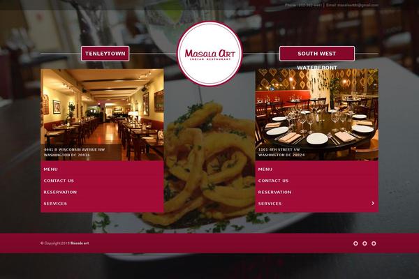 masalaartdc.com site used Masala-art