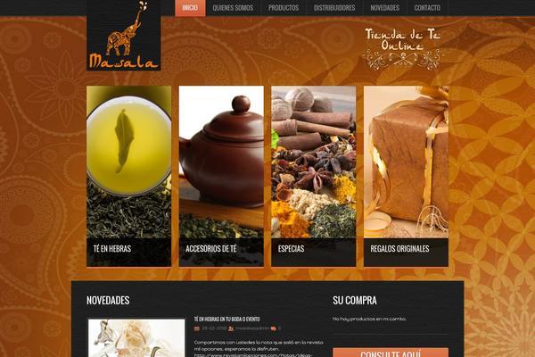 masalachai.com.ar site used Masala