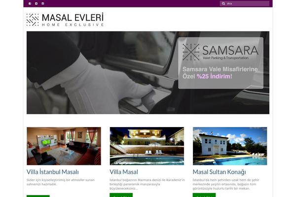 Virtue theme site design template sample