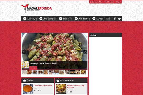 Karabiber theme site design template sample